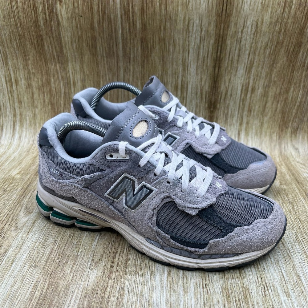 New Balance 2002R Protection Pack Men's Size 7 Rain Cloud Grey Sneakers M2002RDA